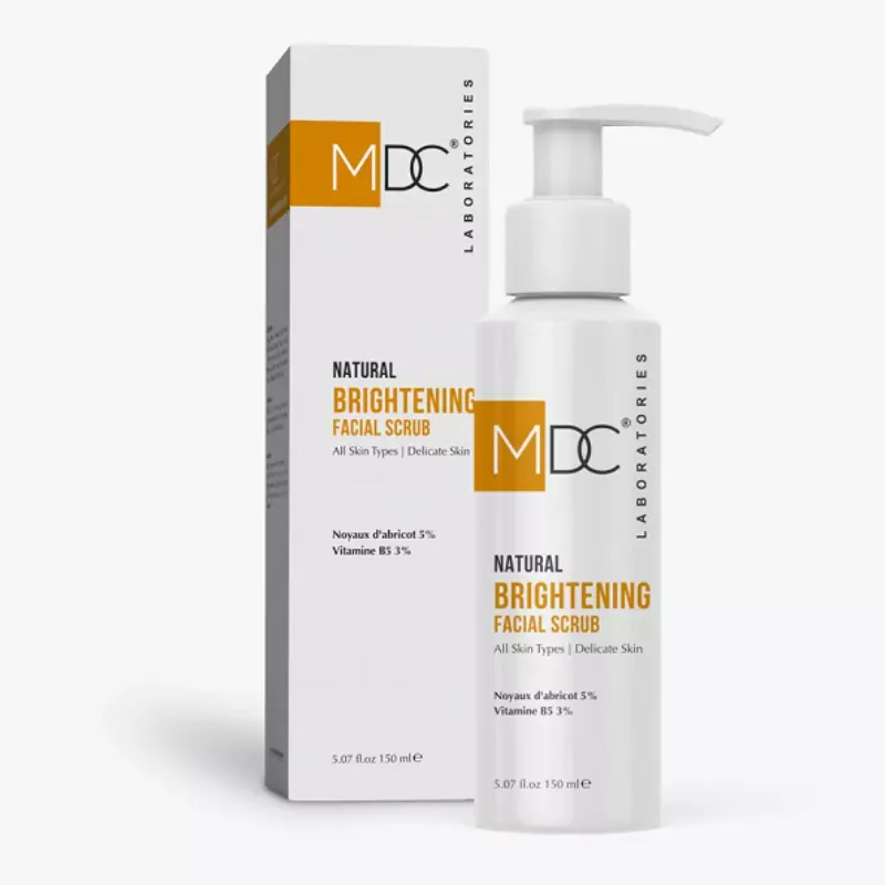 MDC Natural Brightening Facial Scrub 150 ml –  | Parasativa Maroc