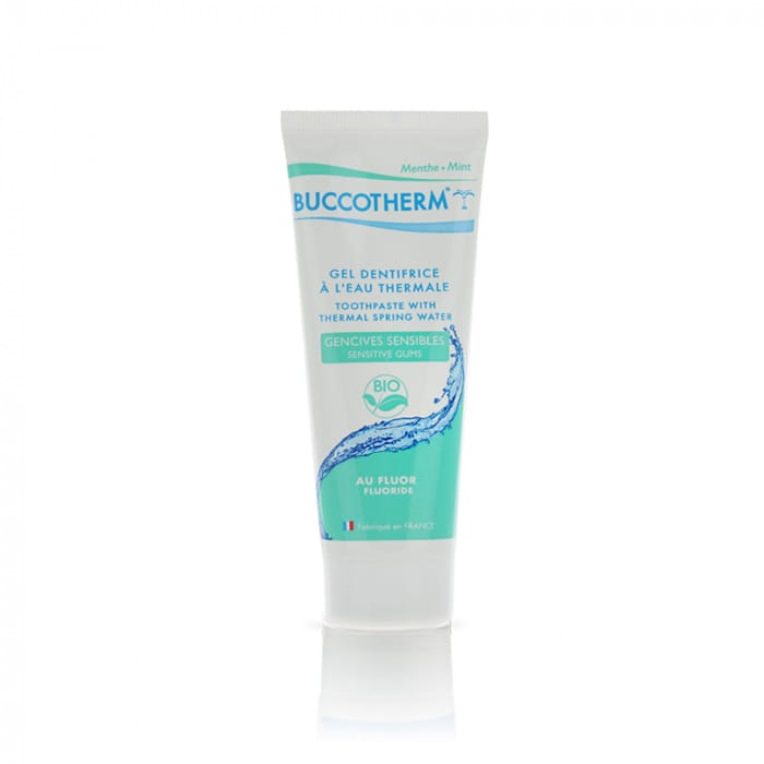 BUCCOTHERM GENCIVES SENSIBLES GEL DENTIFRICE BIO AU FLUOR 75mL –  | Parasativa Maroc