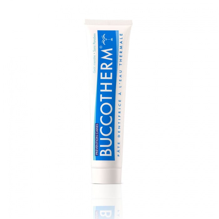BUCCOTHERM PREVENTION DES CARIES PATE DENTIFRICE A L&amp;rsquo;EAU THERMALE 75 ML –  | Parasativa Maroc