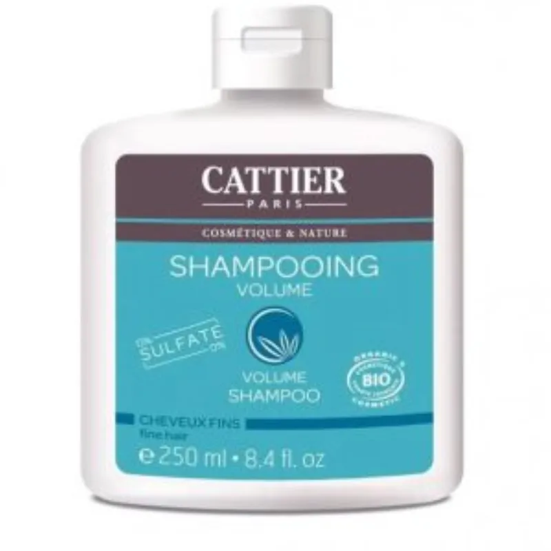 Cattier Shampoing Volume cheveux fins sans sulfate250ml –  | Parasativa Maroc