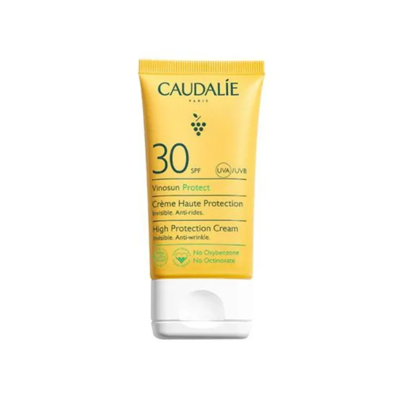 CAUDALIE VINOSUN CREME HAUTE PROTECTION SPF30 – 50ML –  | Parasativa Maroc