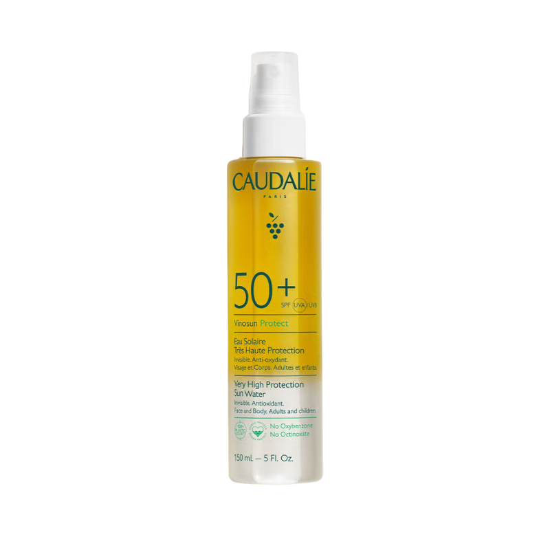 CAUDALIE VINOSUN EAU SOLAIRE HAUTE PROTECTION SPF50+ 150ML –  | Parasativa Maroc
