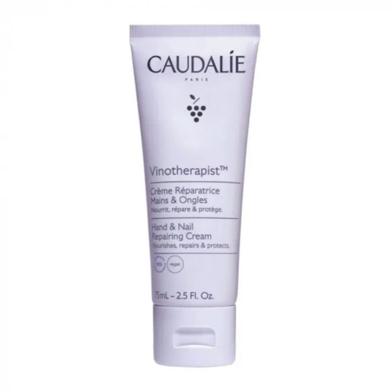 CAUDALIE Vinotherapist Crème Réparatrice Mains et Ongles 75ML –  | Parasativa Maroc