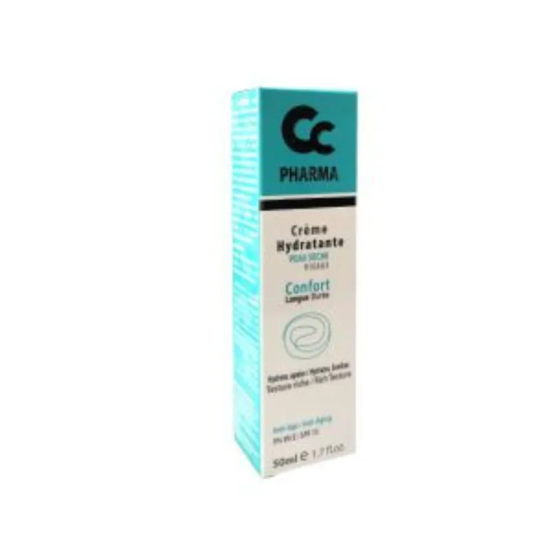 CC PHARMA Crème Hydratante Visage 50ml –  | Parasativa Maroc