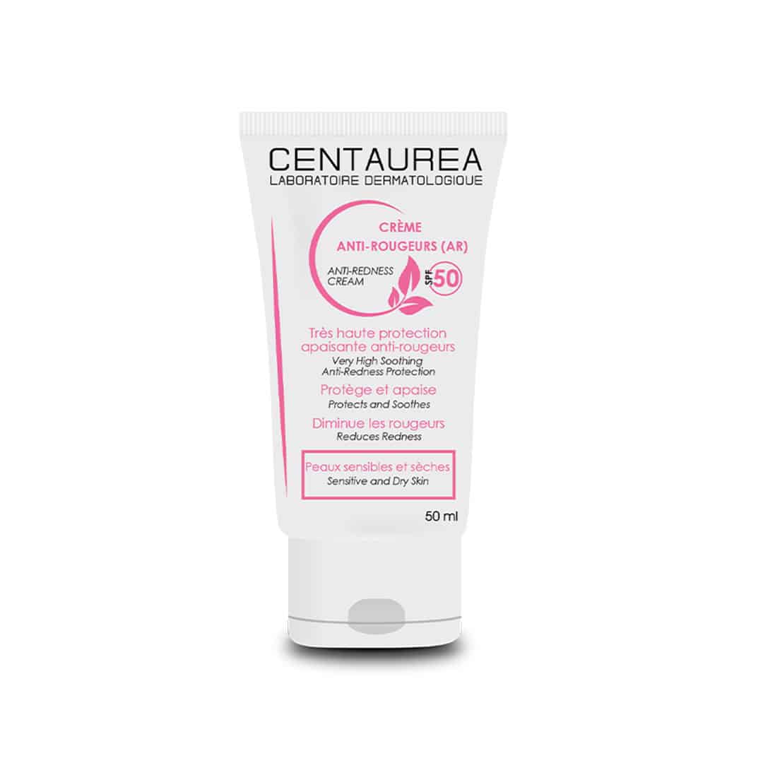 CENTAUREA CREME ANTI ROUGEURS SPF50+ 50ML –  | Parasativa Maroc