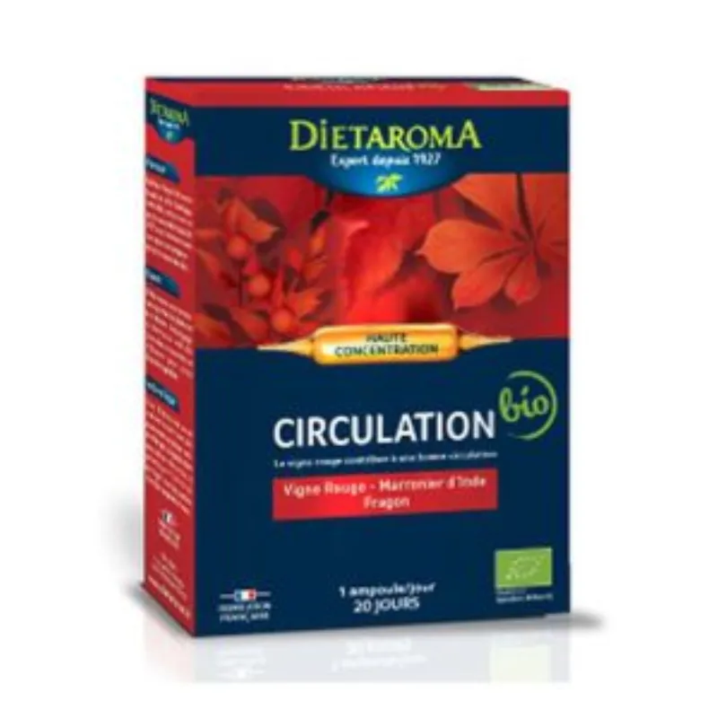 Dietaroma Ciculation Sanguine 20Ampoules*10ml –  | Parasativa Maroc