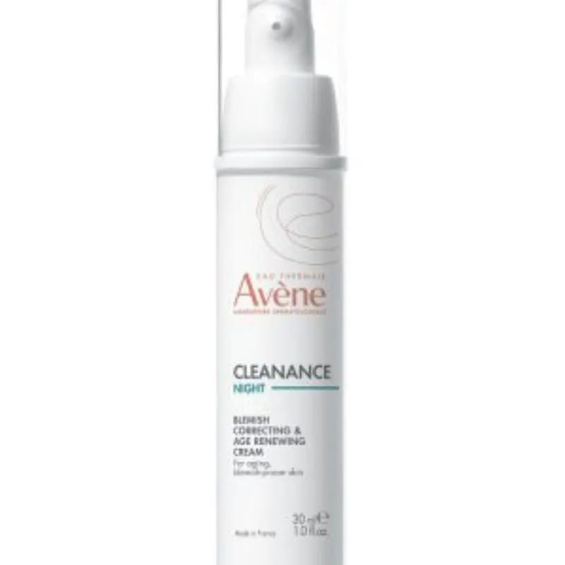 Eau Thermale Avène – Cleanance WOMEN Soin Nuit Lissant 30ml –  | Parasativa Maroc