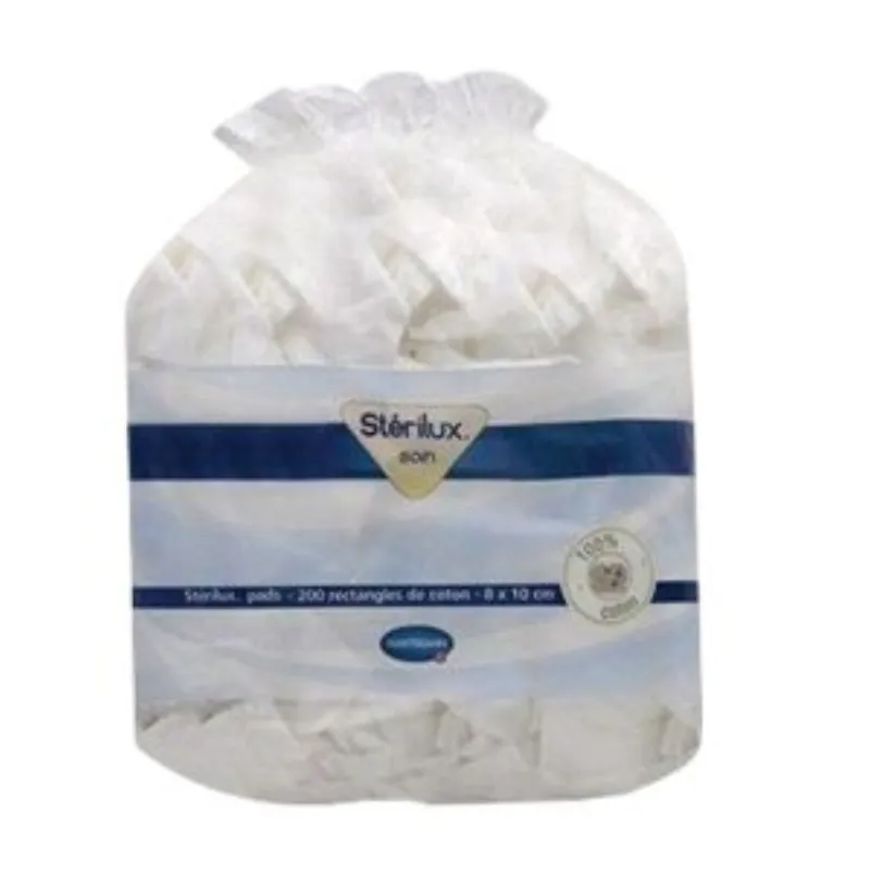 Hartmann Sterilux Pads Rectangles de coton 200 Pièces –  | Parasativa Maroc