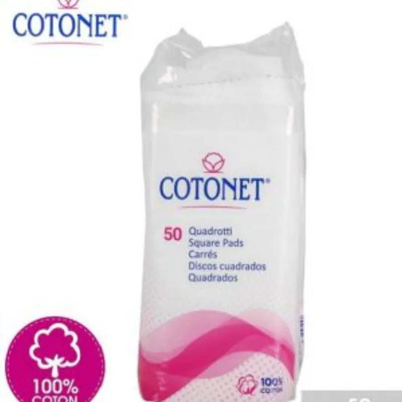 Cotonet Coton Carres 50 Pièces –  | Parasativa Maroc