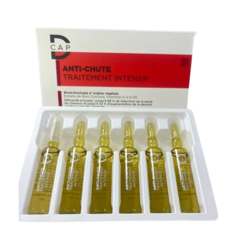 DCAP AMPOULES TRAITEMENT INTENSIF ANTI-CHUTE 12 X 10 ML