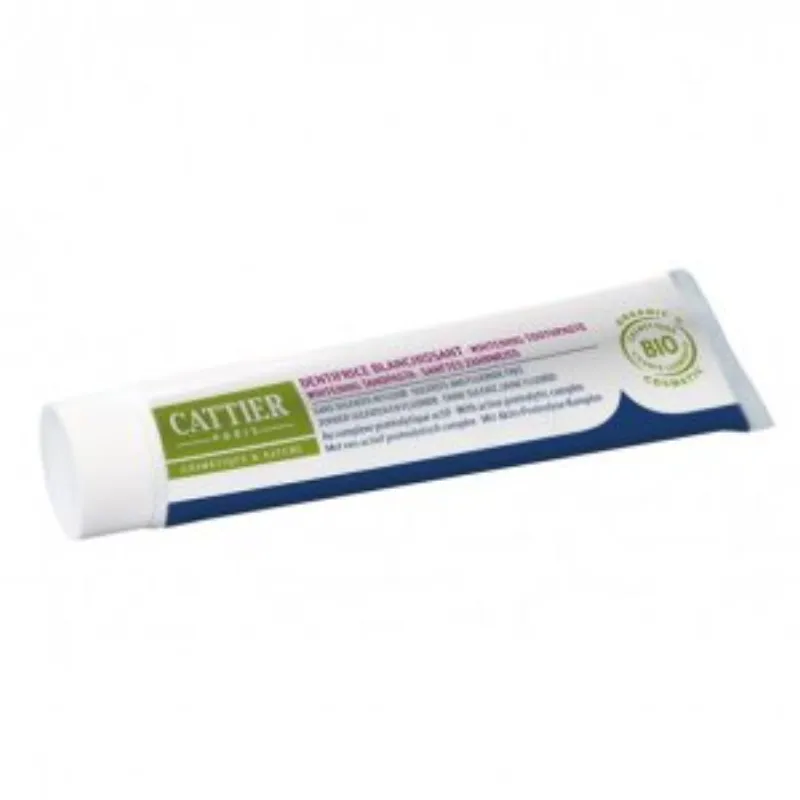 Cattier Eridene Dentifrice Blanchissant Sans sulfate 75ml –  | Parasativa Maroc