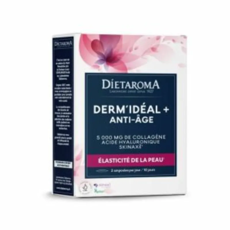 DIETAROMA Derm’idéal + Anti-âge 20 Ampoules –  | Parasativa Maroc