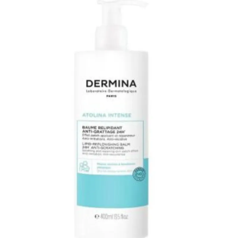 DERMINA ATOLINA INTENSE BAUME RELIPIDANT ANTI-GRATTAGE 24H – 400ml –  | Parasativa Maroc