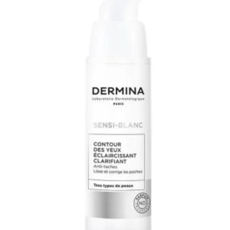 DERMINA SENSI-BLANC CONTOUR DES YEUXECLAIRCISSANT CLARIFIANT 20ML –  | Parasativa Maroc