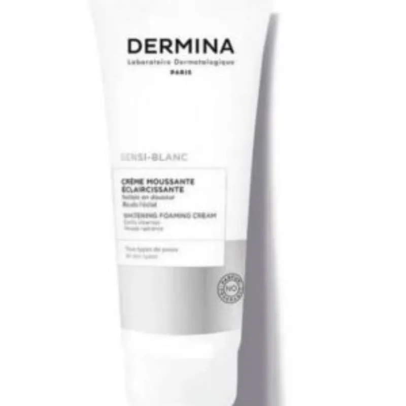 DERMINA SENSI BLANC CREME MOUSSANTE ECLAIRCISSANTE – 200ml –  | Parasativa Maroc