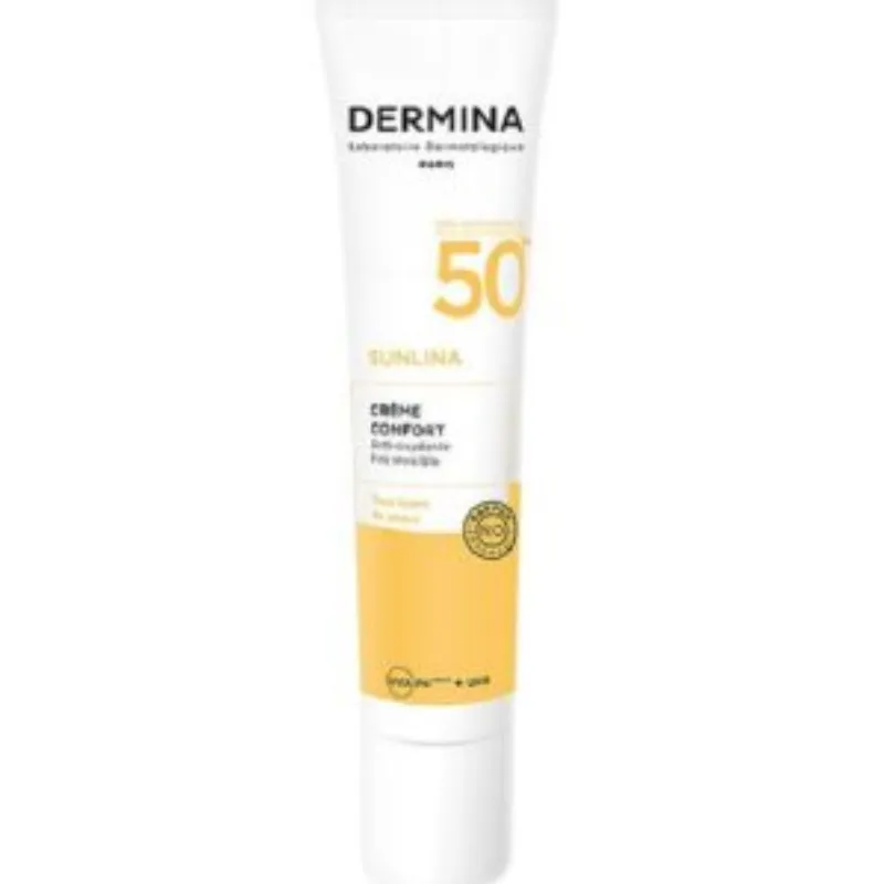 DERMINA CRÈME CONFORT SPF50+ – 40ML –  | Parasativa Maroc