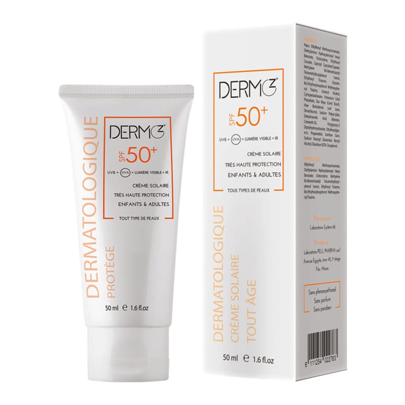 DERMOZ ECRAN SOLAIRE 50SPF 50mL –  | Parasativa Maroc