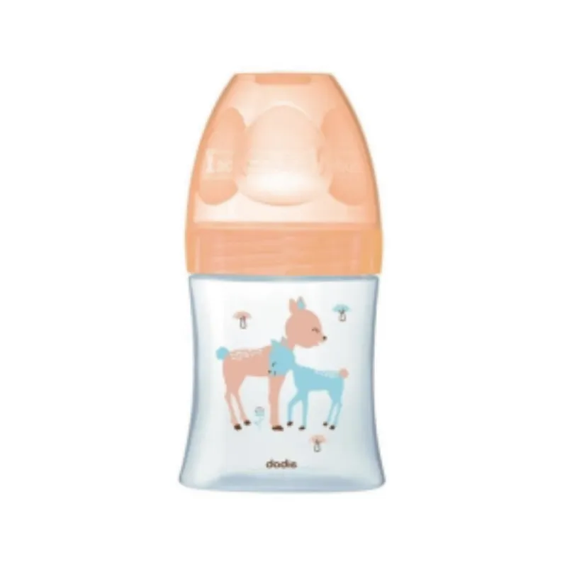 Dodie Biberon Sens+ Verre 150ml Beige 0-6m Tetine Plat D1 –  | Parasativa Maroc