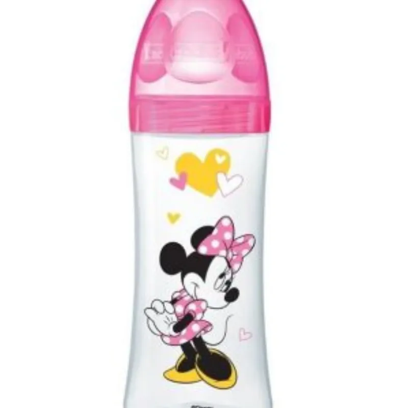 Dodie Bib Initiation+ minnie Fushia 330ml +6mois –  | Parasativa Maroc