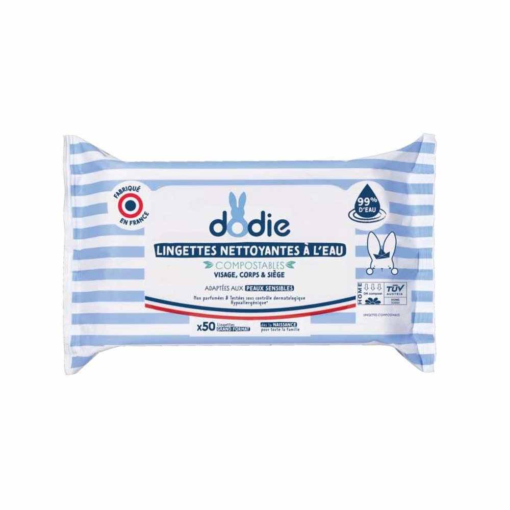 DODIE LINGETTES NETTOYANTES A L'EAU x50 –  | Parasativa Maroc