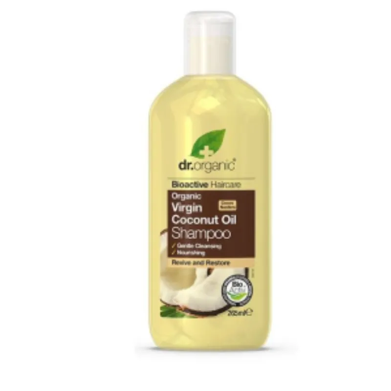 Dr Organic Shampoing à l’Huile de Noix de Coco 265Ml –  | Parasativa Maroc