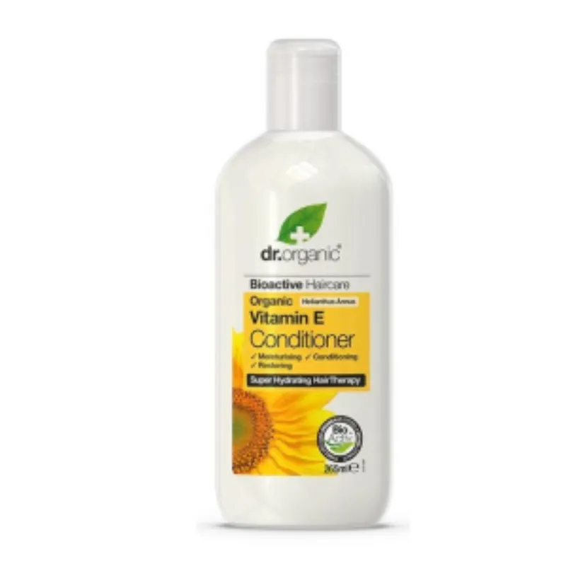 Dr Organic Après Shampoing à la Vitamine E 265Ml –  | Parasativa Maroc