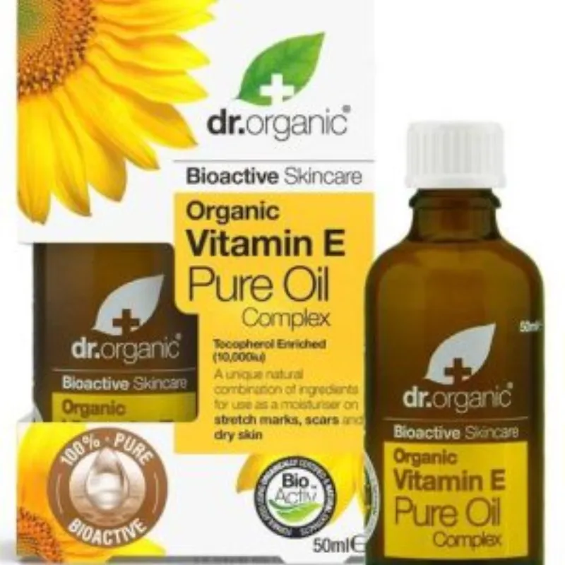 Dr Organic Huile Pure de Vitamine E 50Ml –  | Parasativa Maroc