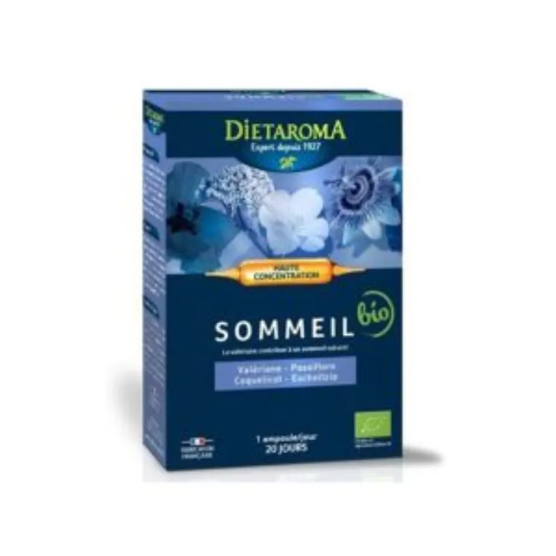 Dietaroma Sommeil 20Ampoules*10ml –  | Parasativa Maroc