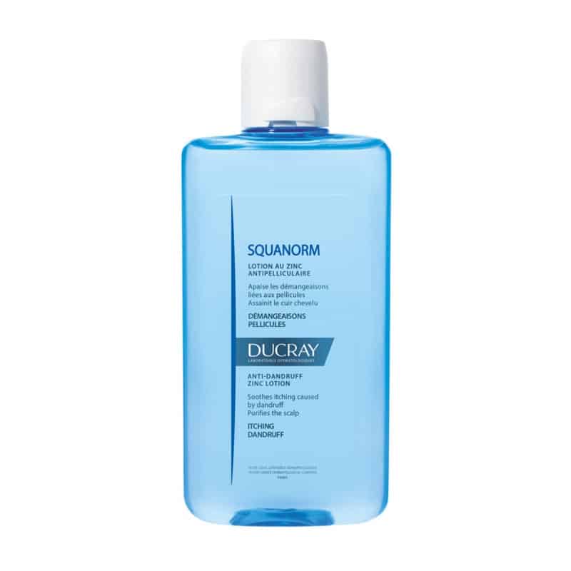DUCRAY SQUANORM LOTION ANTIPELLICULAIRE AU ZINC 200mL –  | Parasativa Maroc