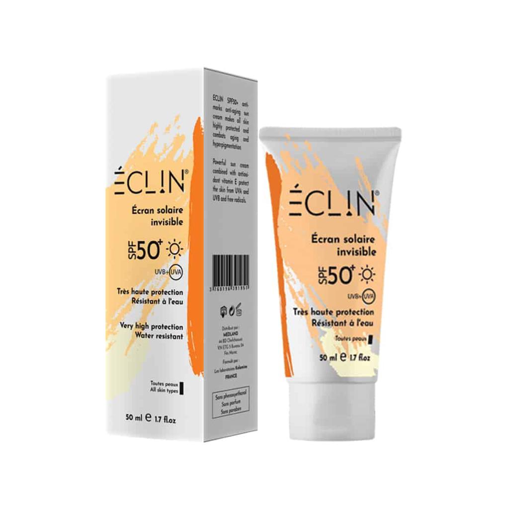 ECLIN ECRAN SOLAIRE INVISIBLE SPF50+ 50mL –  | Parasativa Maroc