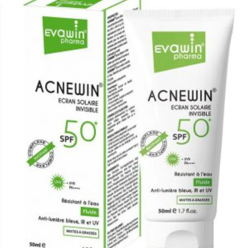 Acnewin Ecran Fluide Invisible spf50+ 50ml –  | Parasativa Maroc