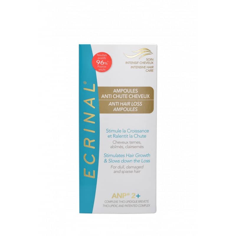 ECRINAL AMPOULES CHEVEUX ANP® 2+ –  | Parasativa Maroc