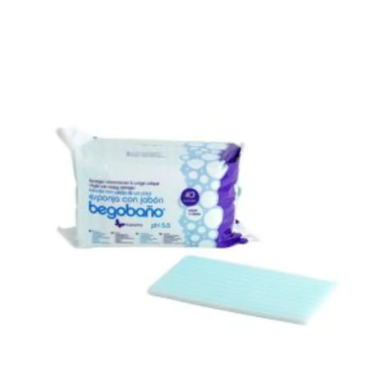 Begobano eponge savonneuse 12*20 cm 40 Unités –  | Parasativa Maroc