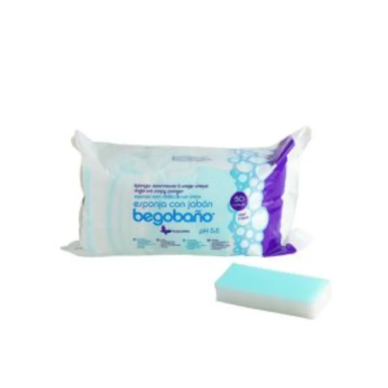 Begobano eponge savonneuse 7.5*12 cm 50 unites –  | Parasativa Maroc