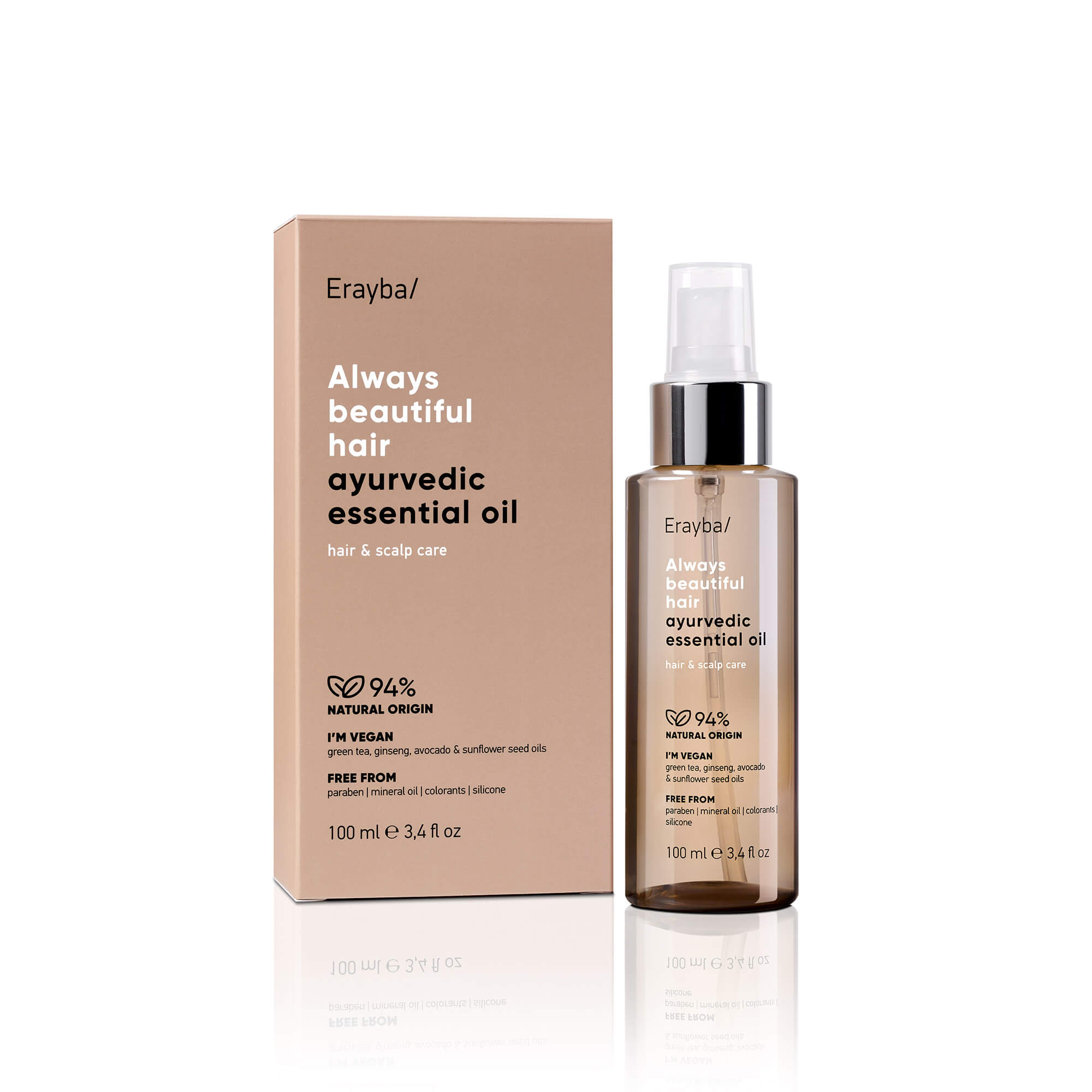 ERAYBA AYURVEDIC LOTION ESSENTIAL OIL 100ML –  | Parasativa Maroc