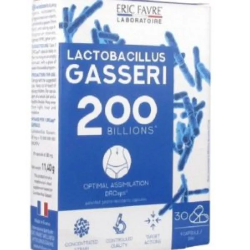 ERIC FAVRE LACTOBACILLUS GASSERI BOITE 30 GÉLULES –  | Parasativa Maroc