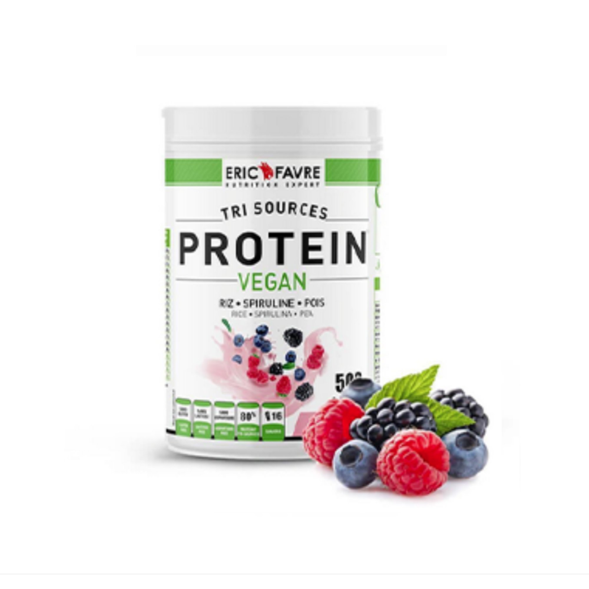 ERIC FAVRE PROTEIN VEGAN 500G –  | Parasativa Maroc