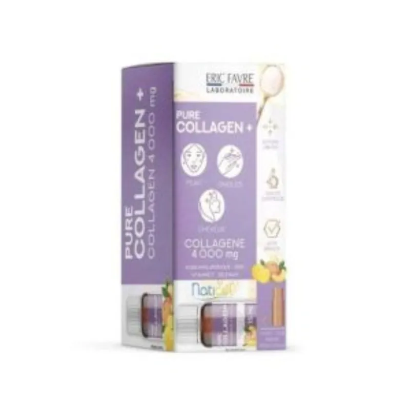ERIC FAVRE PURE COLLAGEN + 10*15ML PECHE ET CITRON –  | Parasativa Maroc