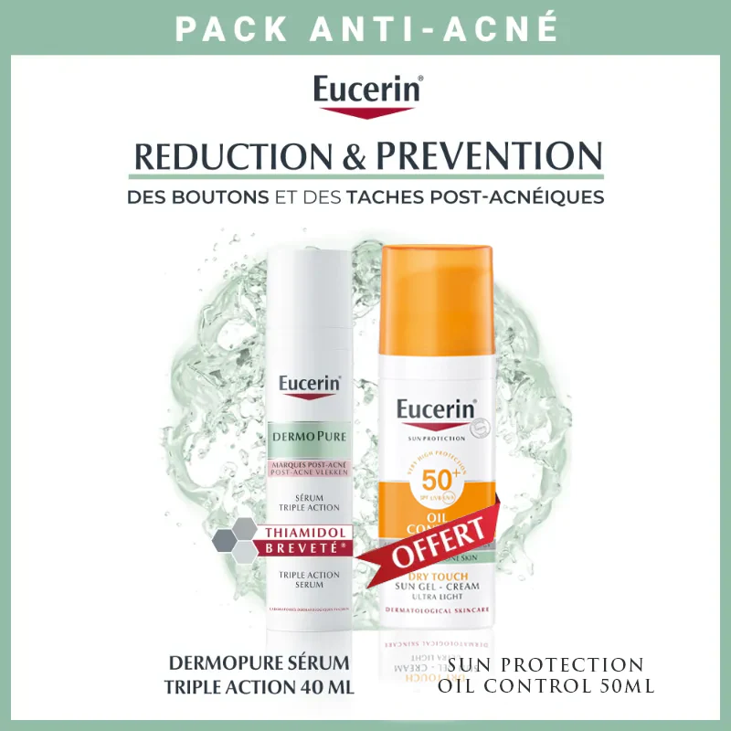 EUCERIN DERMOPURE SERUM TRIPLE ACTION PACK PROMO 40mL –  | Parasativa Maroc