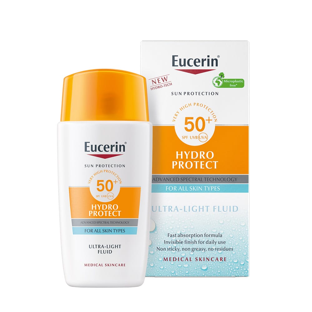 EUCERIN HYDRO PROTECT ULTRA LIGHT FLUID SPF50 50mL –  | Parasativa Maroc