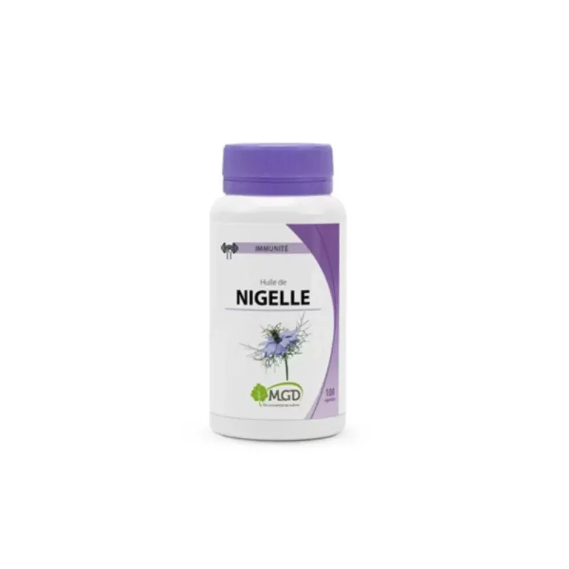 MGD Huile De Nigelle 100 Gelules –  | Parasativa Maroc