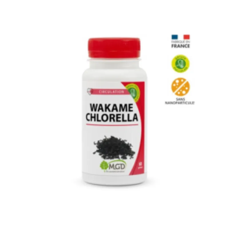 MGD Wakame Chlorella 60 Gelules –  | Parasativa Maroc
