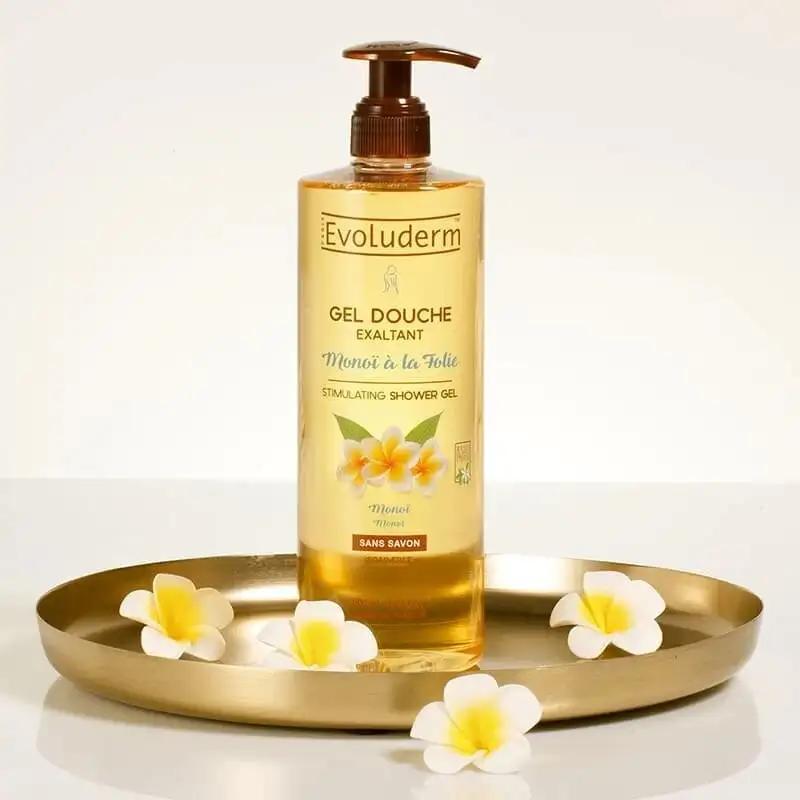 EVOLUDERM GEL DOUCHE EXALTANT MONAI A LA FOLIE 500ML –  | Parasativa Maroc