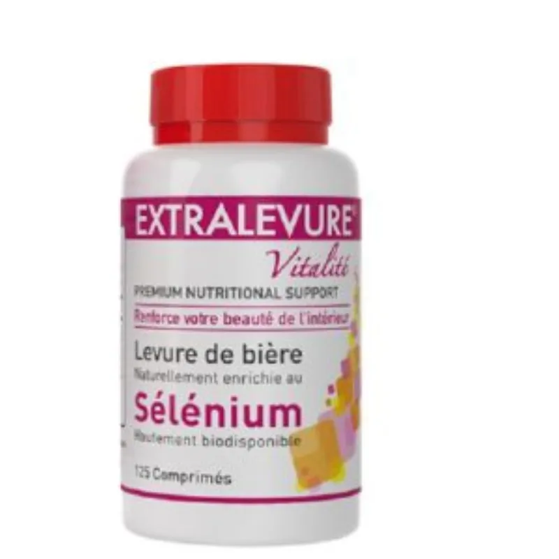 Extralevure vitalite selenium 125 Comprimès –  | Parasativa Maroc
