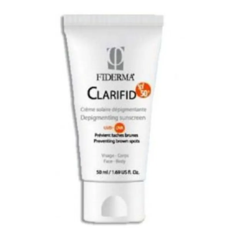 FIDERMA Clarifid Ecran Solaire Depigmentante spf50+ 50ml –  | Parasativa Maroc
