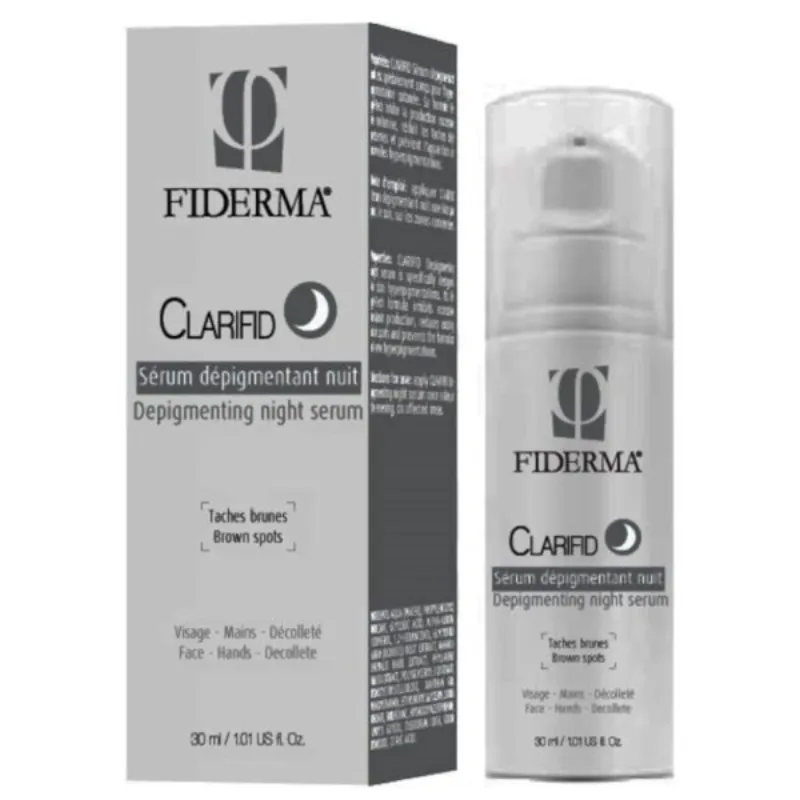 Fiderma Clarifid Serum Depigmentant Nuit 30ml –  | Parasativa Maroc