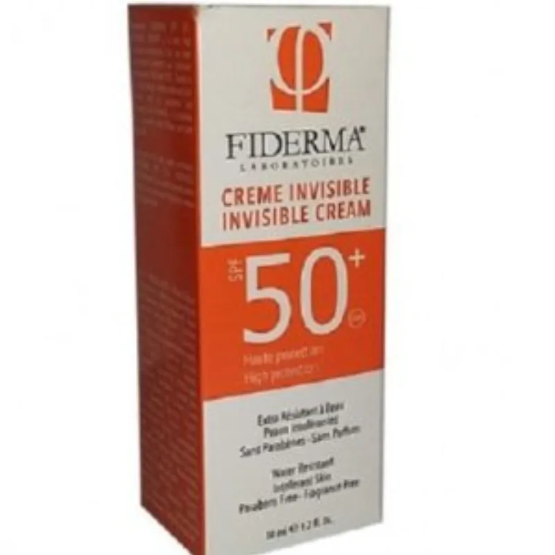FIDERMA CREME ECRAN SPF 50 INVISIBLE 50ML –  | Parasativa Maroc