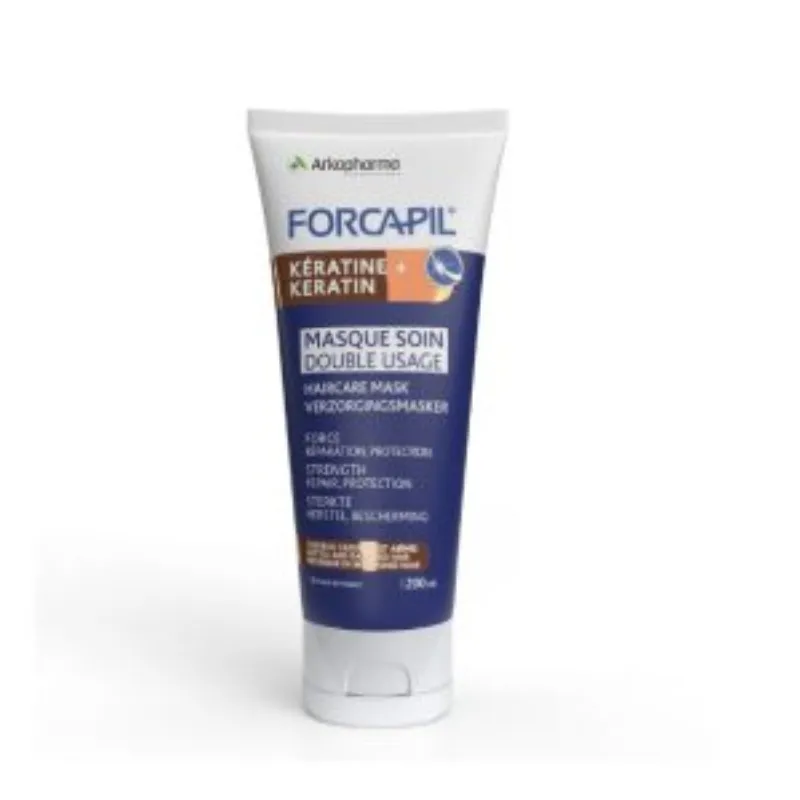 Forcapil Kératine Masque Soin Double Usage 200ml –  | Parasativa Maroc