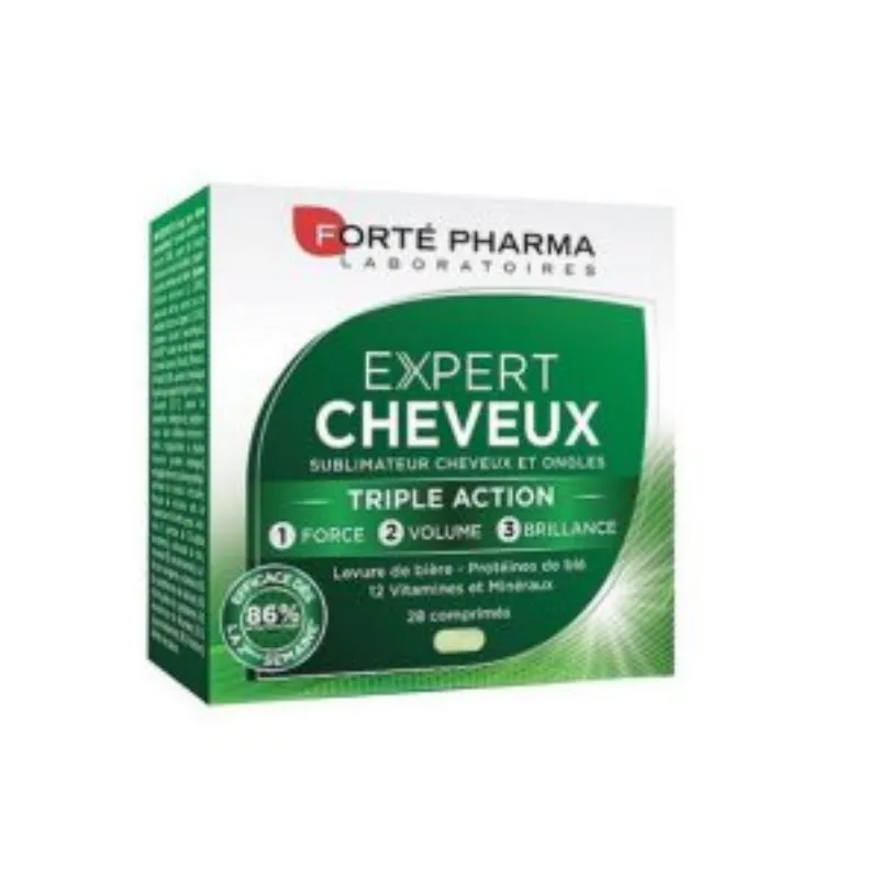 Forté Pharma Expert Cheveux – 28 Comprimés –  | Parasativa Maroc