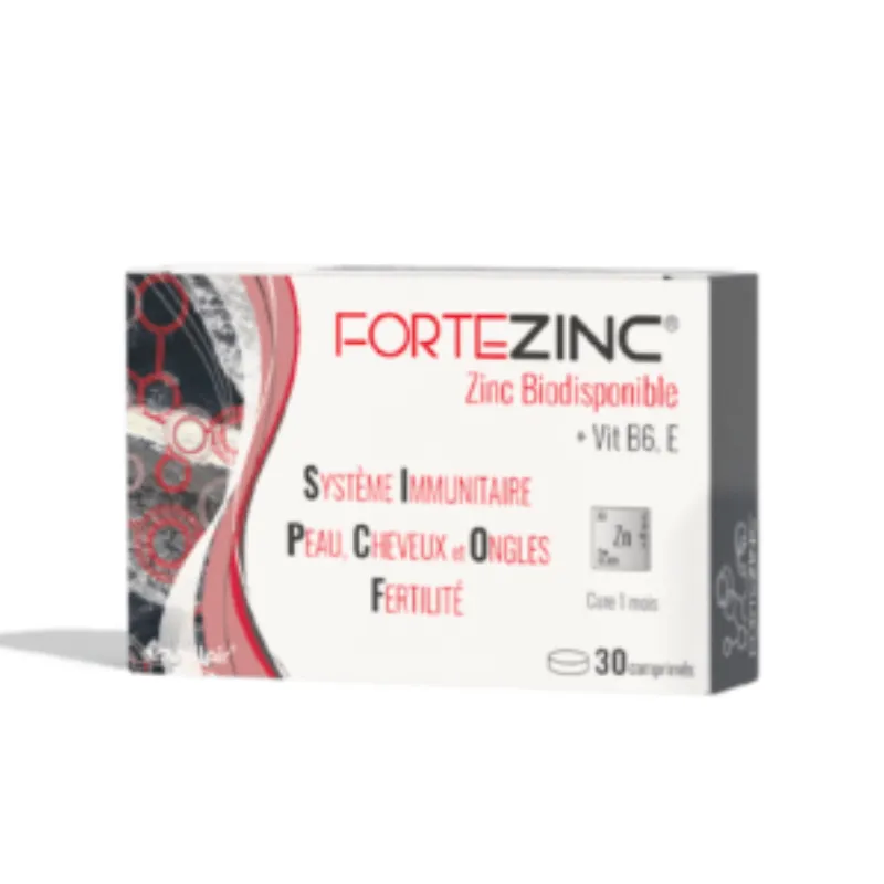 FORTEZINC 30 COMPRIMÉS –  | Parasativa Maroc